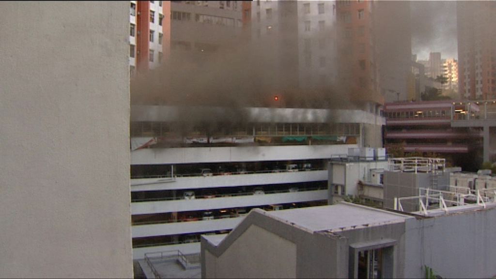 香港仔漁光道街市火警　無人傷