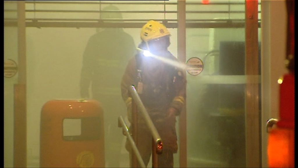 柴灣街市魚檔起火