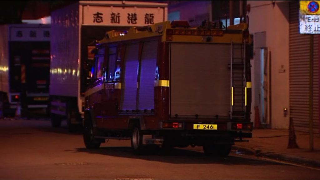 葵涌工廈火警現場未解封