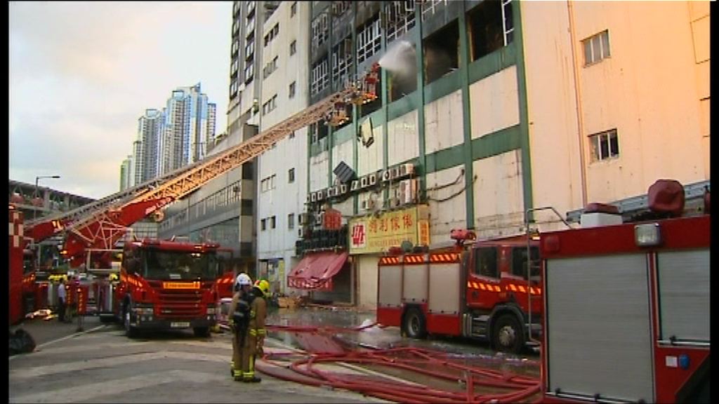 消防：今日完成爆破迷你倉