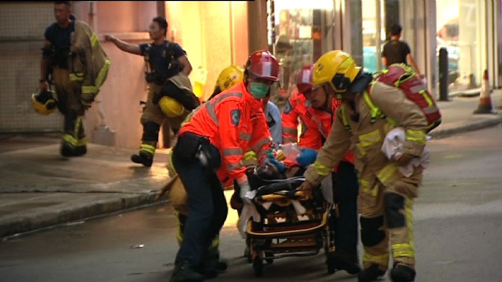 葵涌工廈火警三死　涉事單位分成多間劏房