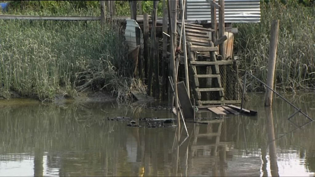 南生圍橫水渡碼頭發生火警　警列縱火案處理