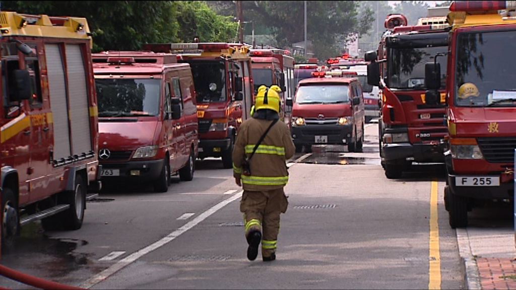 五個消防工會促設獨立職系架構