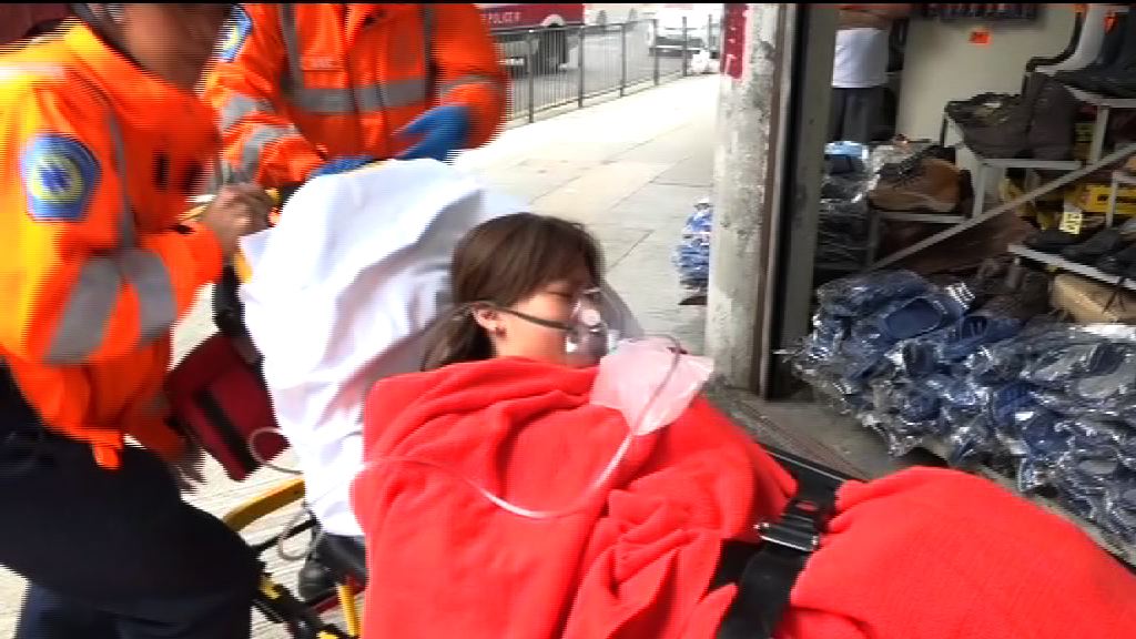 新蒲崗舊式工廈三級火　一人不適送院