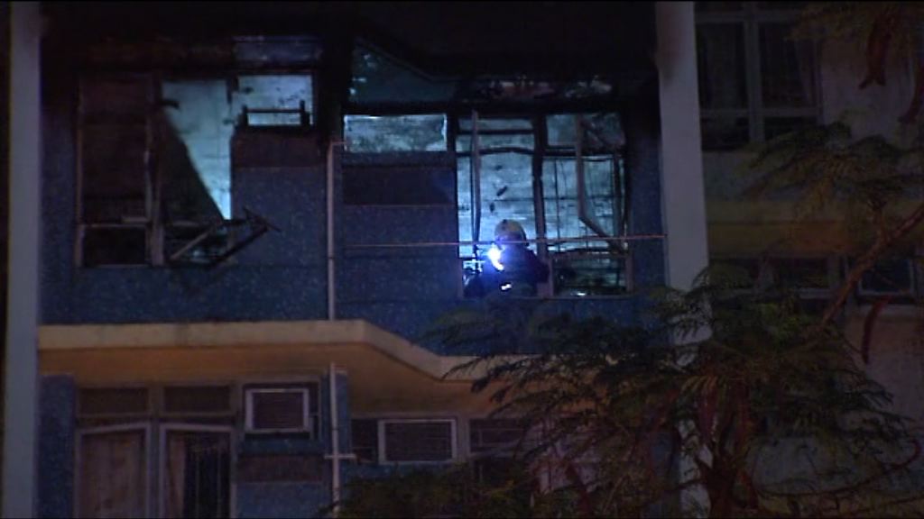 深水埗富昌邨單位火警一人不適送院