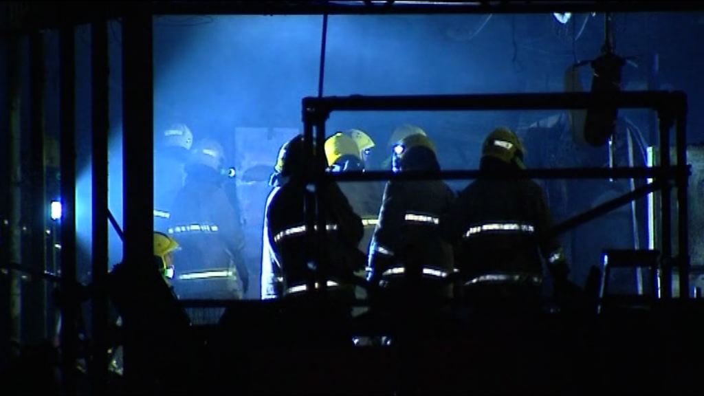 沙田萬佛寺火警無人傷