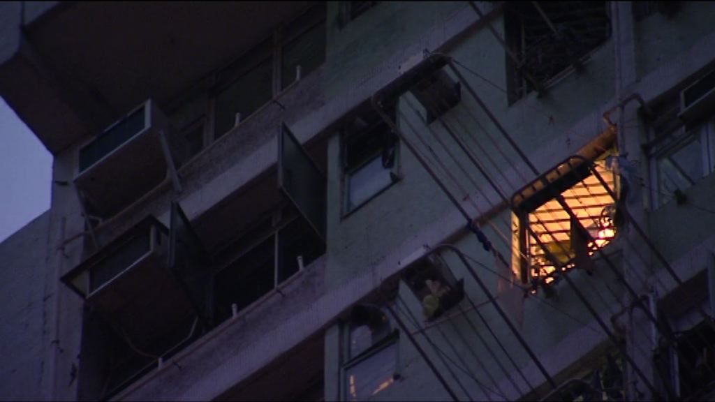 寶林邨火警一名男子死亡