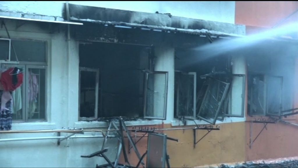 土瓜灣益豐大廈起火單位有劏房