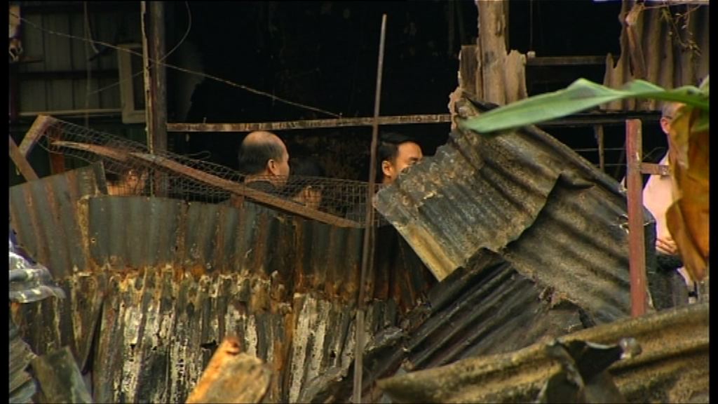 天水圍鐵皮屋火警兩死　警捕尼泊爾籍男