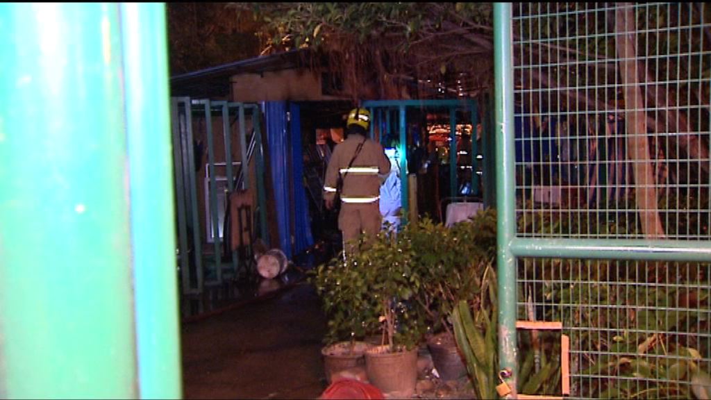 黃大仙下邨花圃遭縱火燒毀