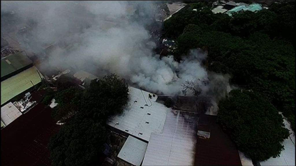 元朗丹桂村三級火警暫無人受傷