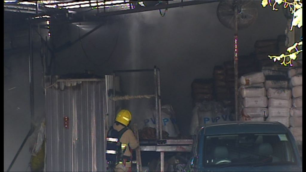 元朗丹桂村三級火大致被救熄　暫無人傷