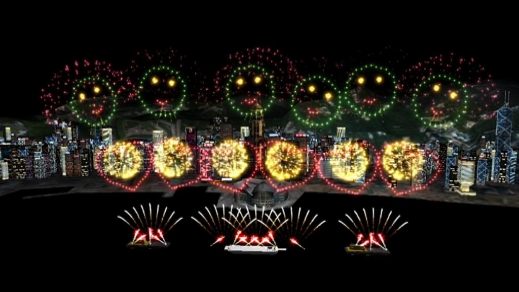 大年初二煙花匯演歷時23分鐘