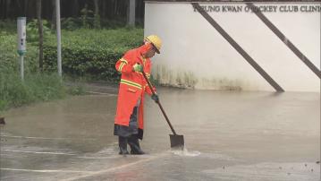 黃色暴雨警告信號取消　將軍澳敬賢里一度水浸