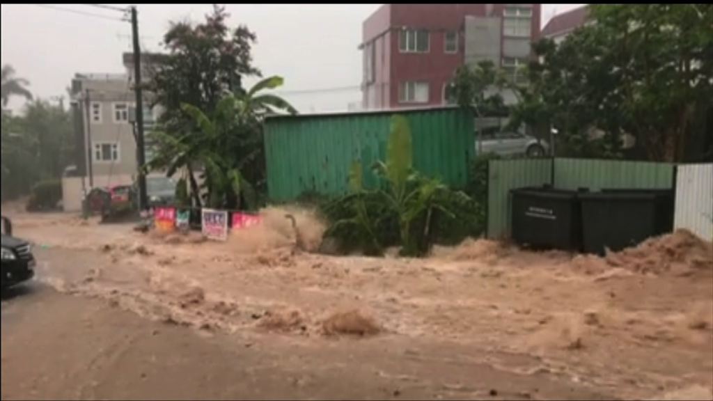 大埔村民促政府疏理渠道防止水浸