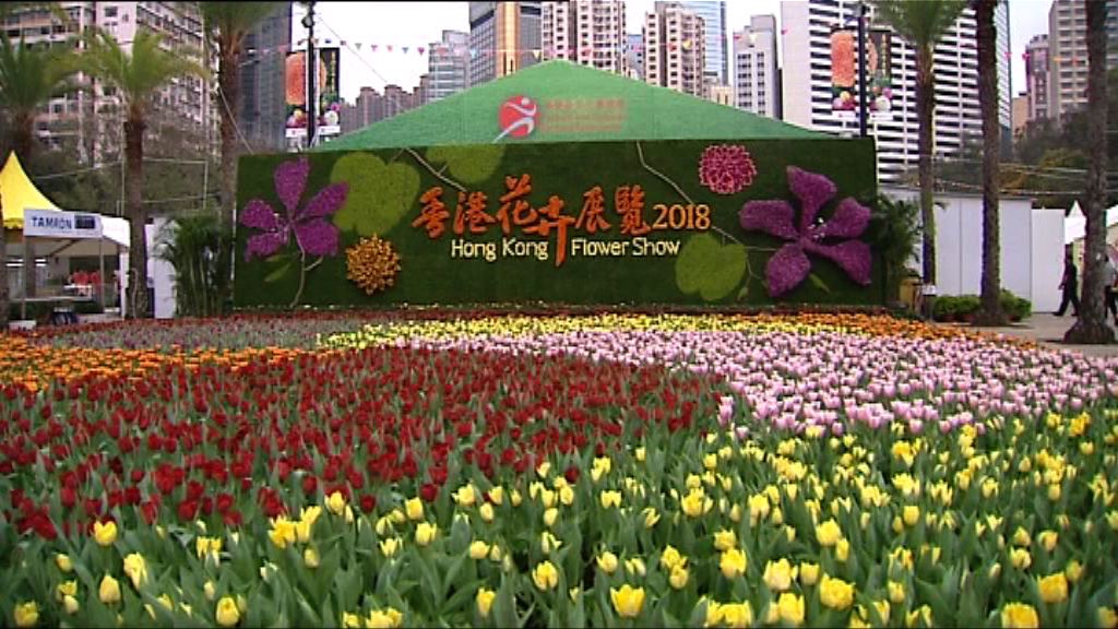 一連十日花卉展　周五維園揭幕