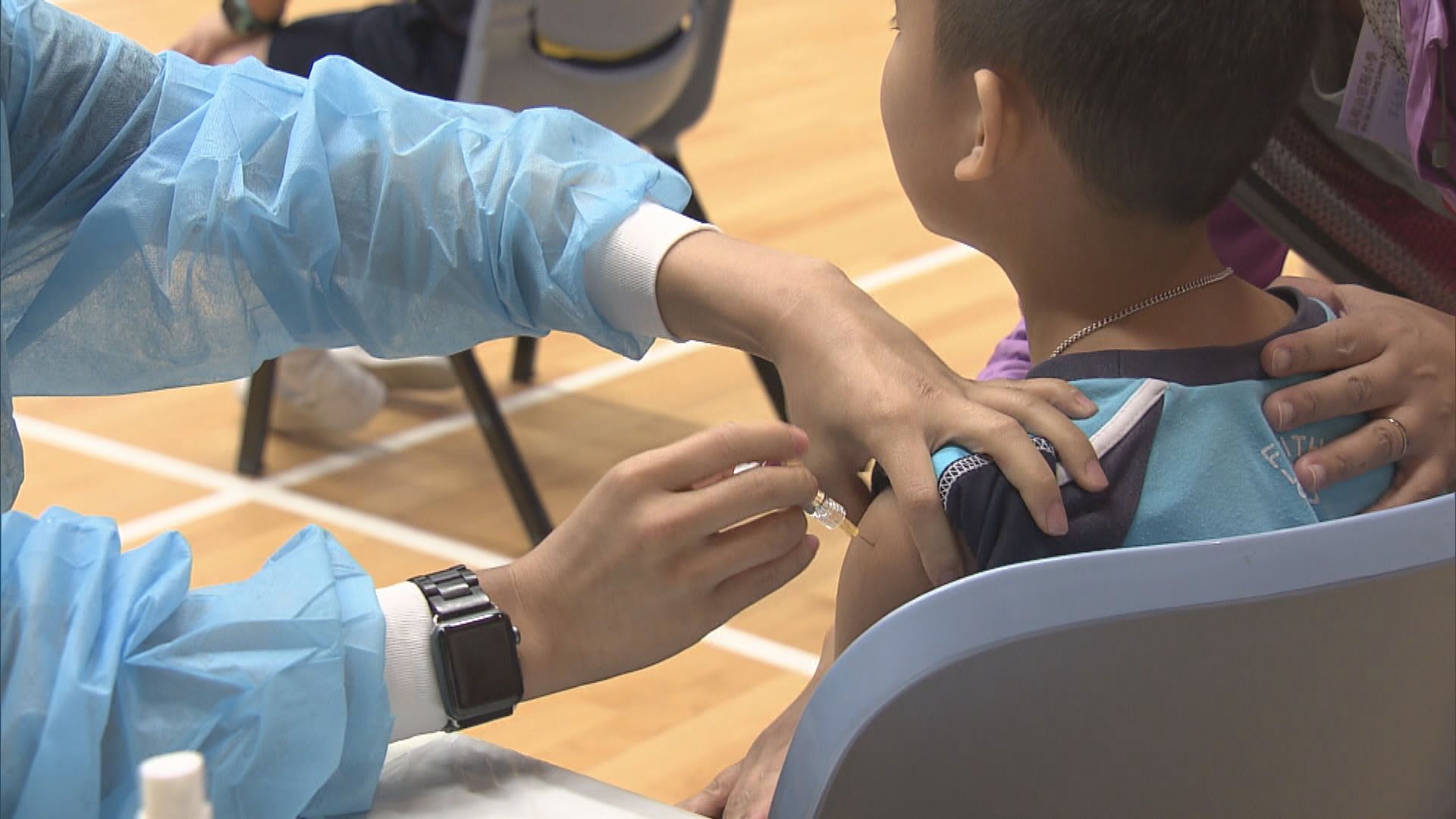 本年度流感疫苗接種劑數較去年多一成一