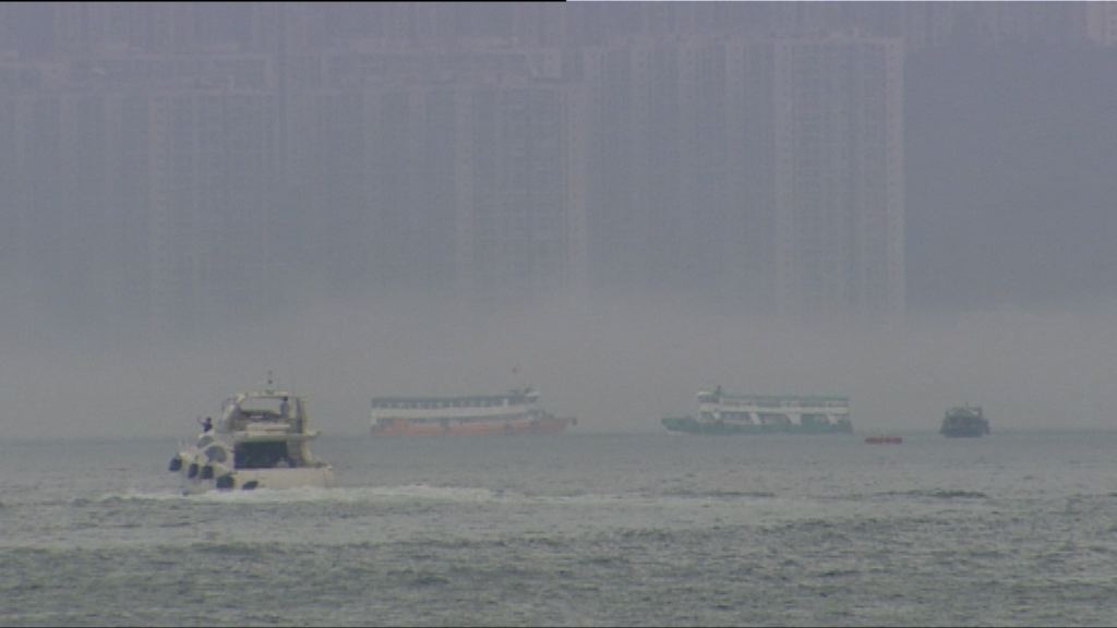 大霧影響港澳船及直升機服務