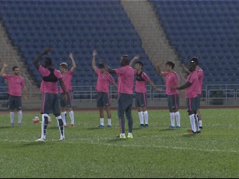 港隊小西灣操練備戰港中大戰