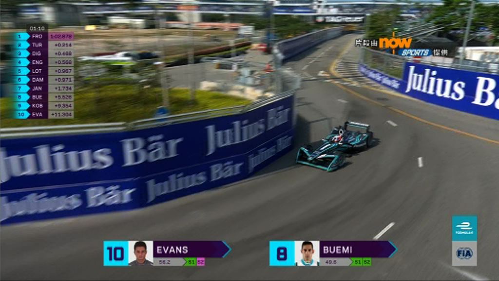 方程式賽車錦標賽第二站下午上演