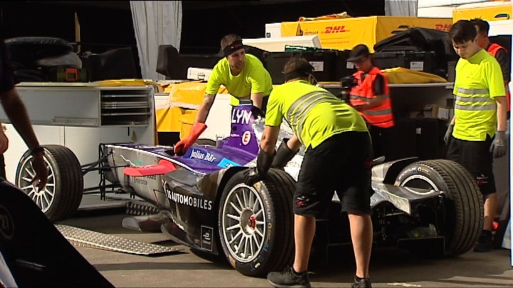 電動方程式賽車周六及日中環海濱上演