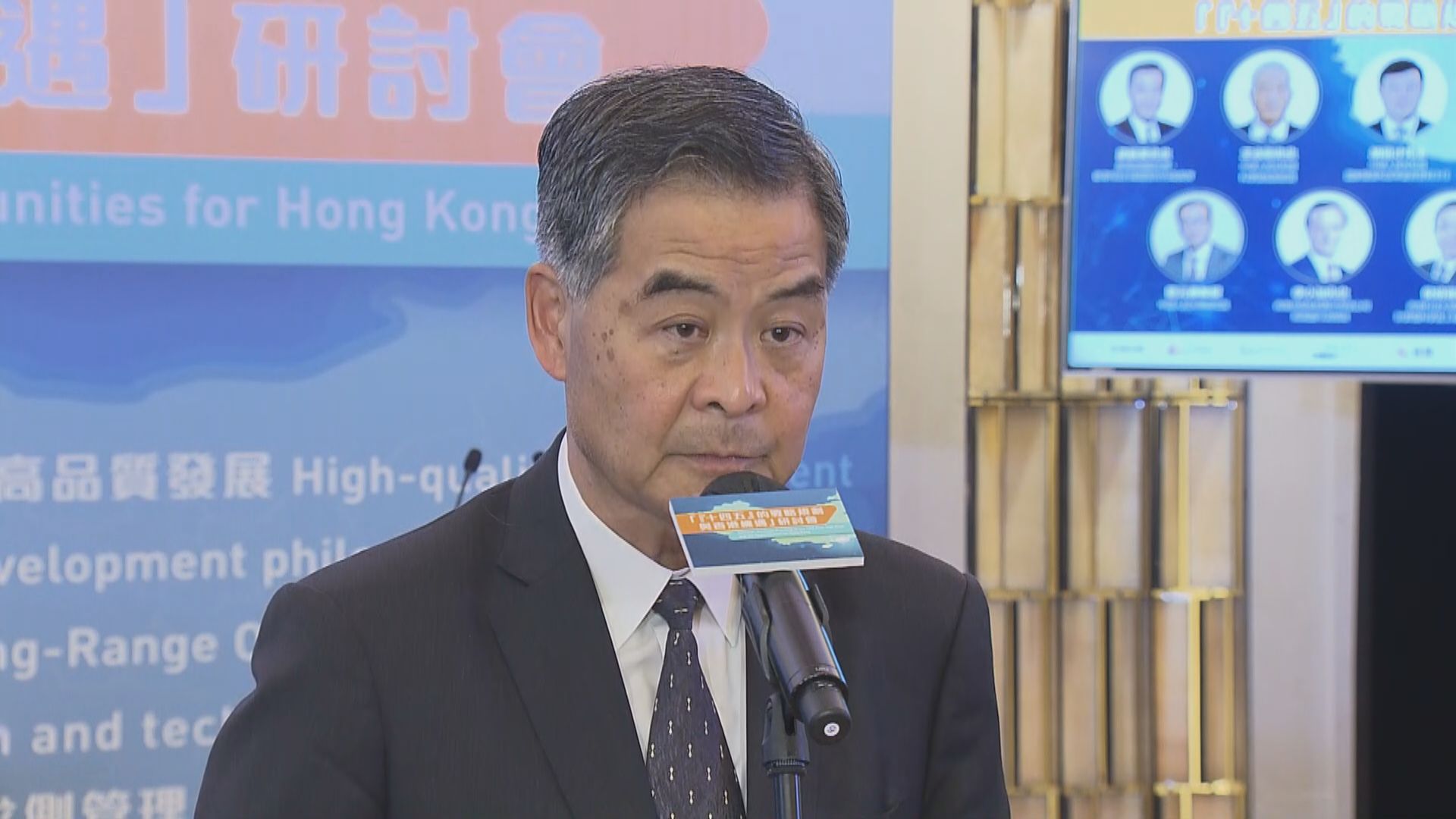 梁振英：立法會議席新比例增加代表性　而非倒退