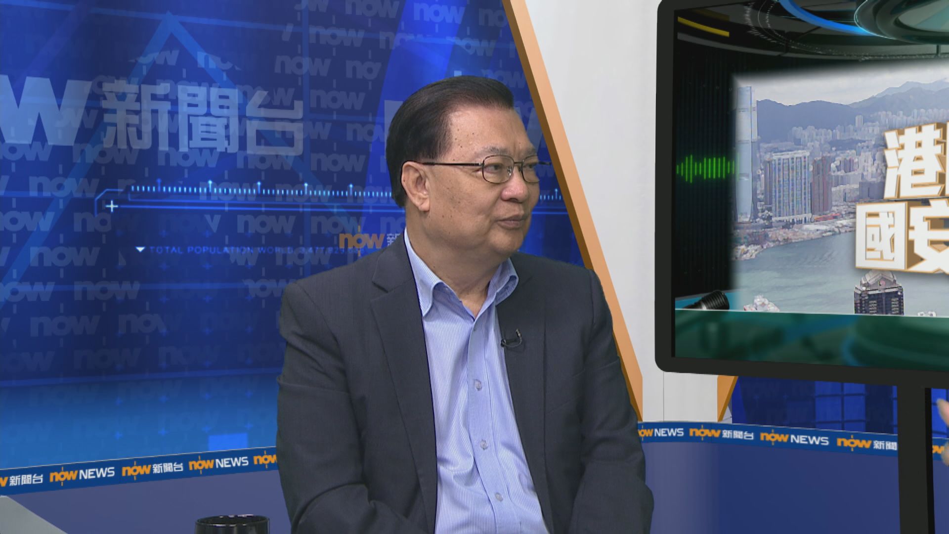 譚耀宗強調港區國安法不涉及剝削言論自由