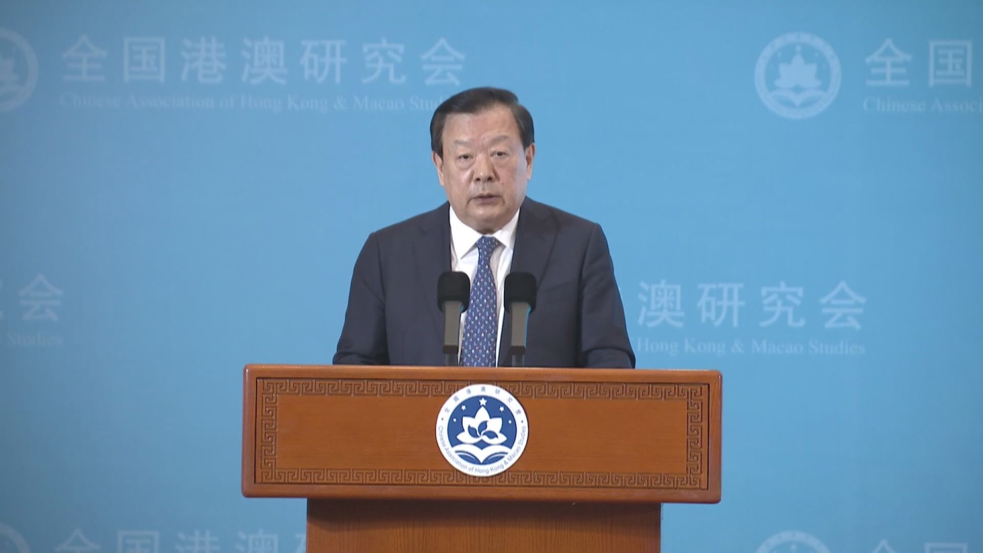 夏寶龍：港區國安法屬雙執行機制及具凌駕地位　中央承擔最後兜底責任