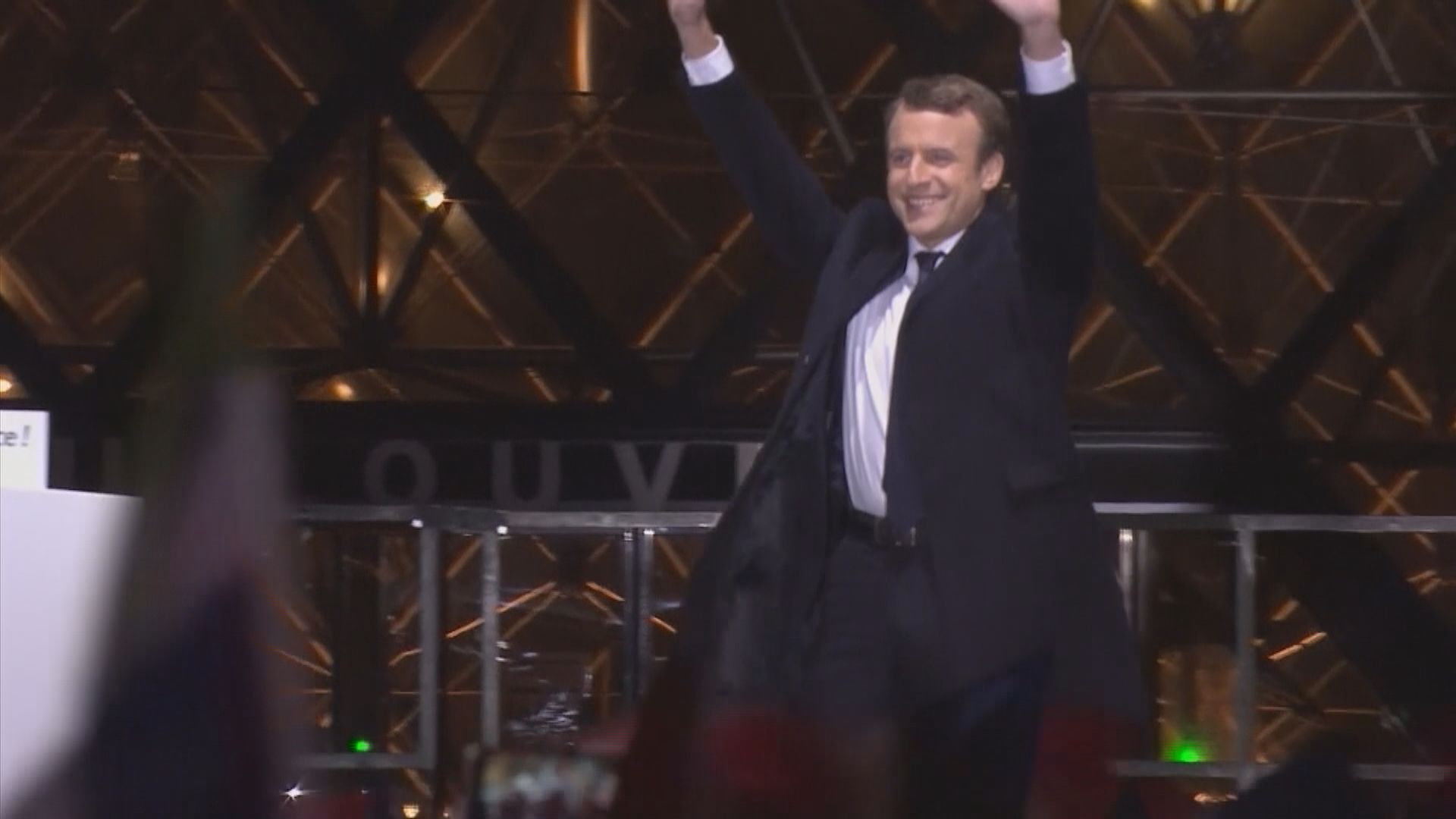 法國有示威反對馬克龍連任