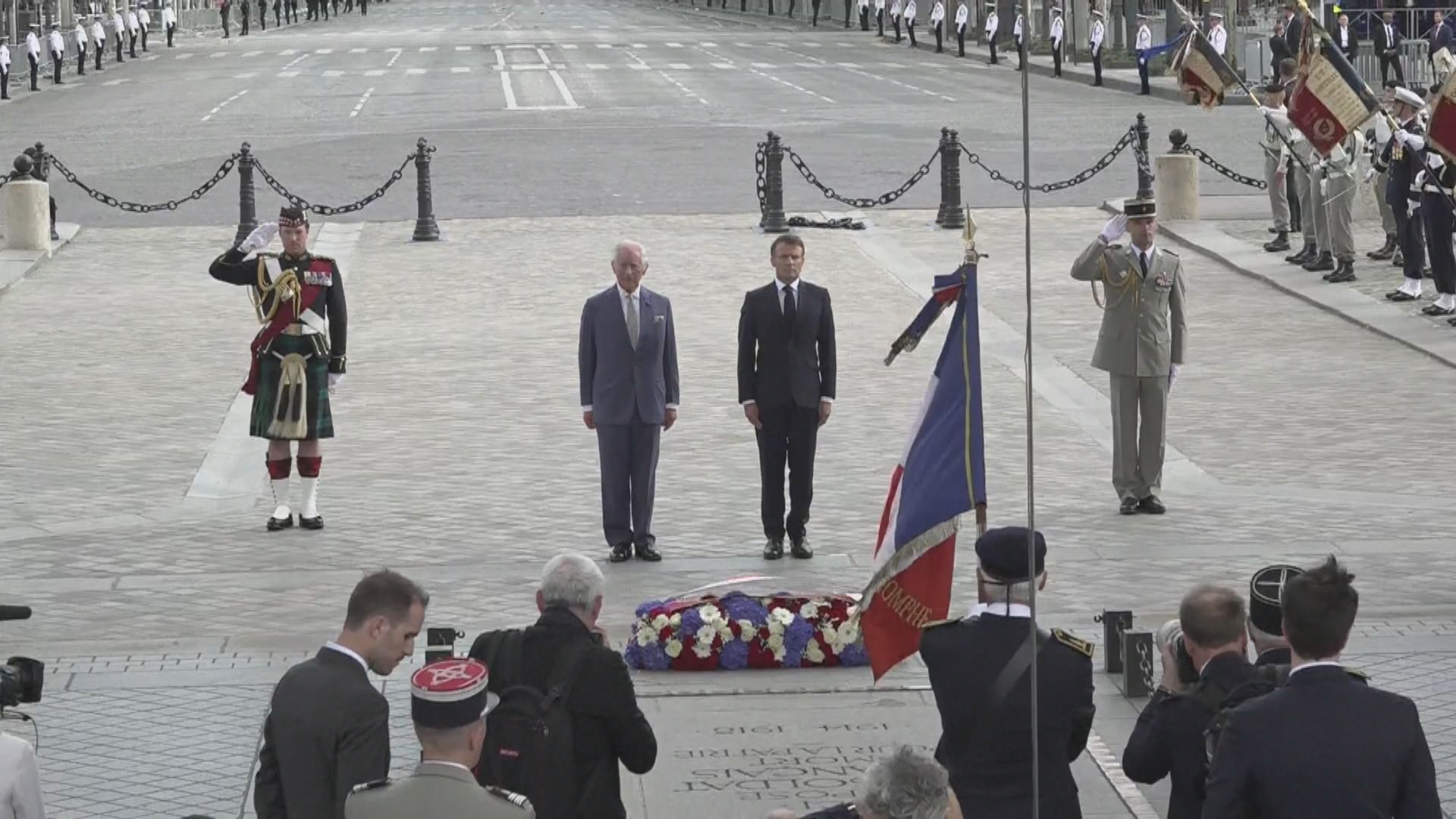 英王查理斯三世即位後首次國事訪問法國三日