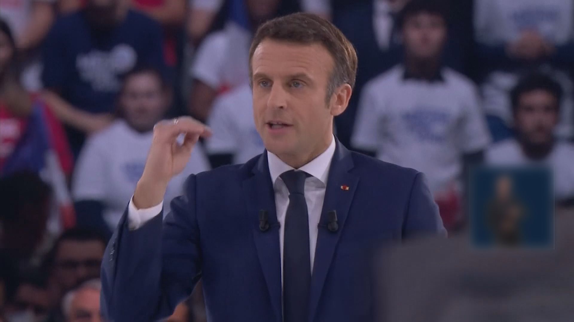 法國大選　最新民調顯示馬克龍領先幅度續收窄