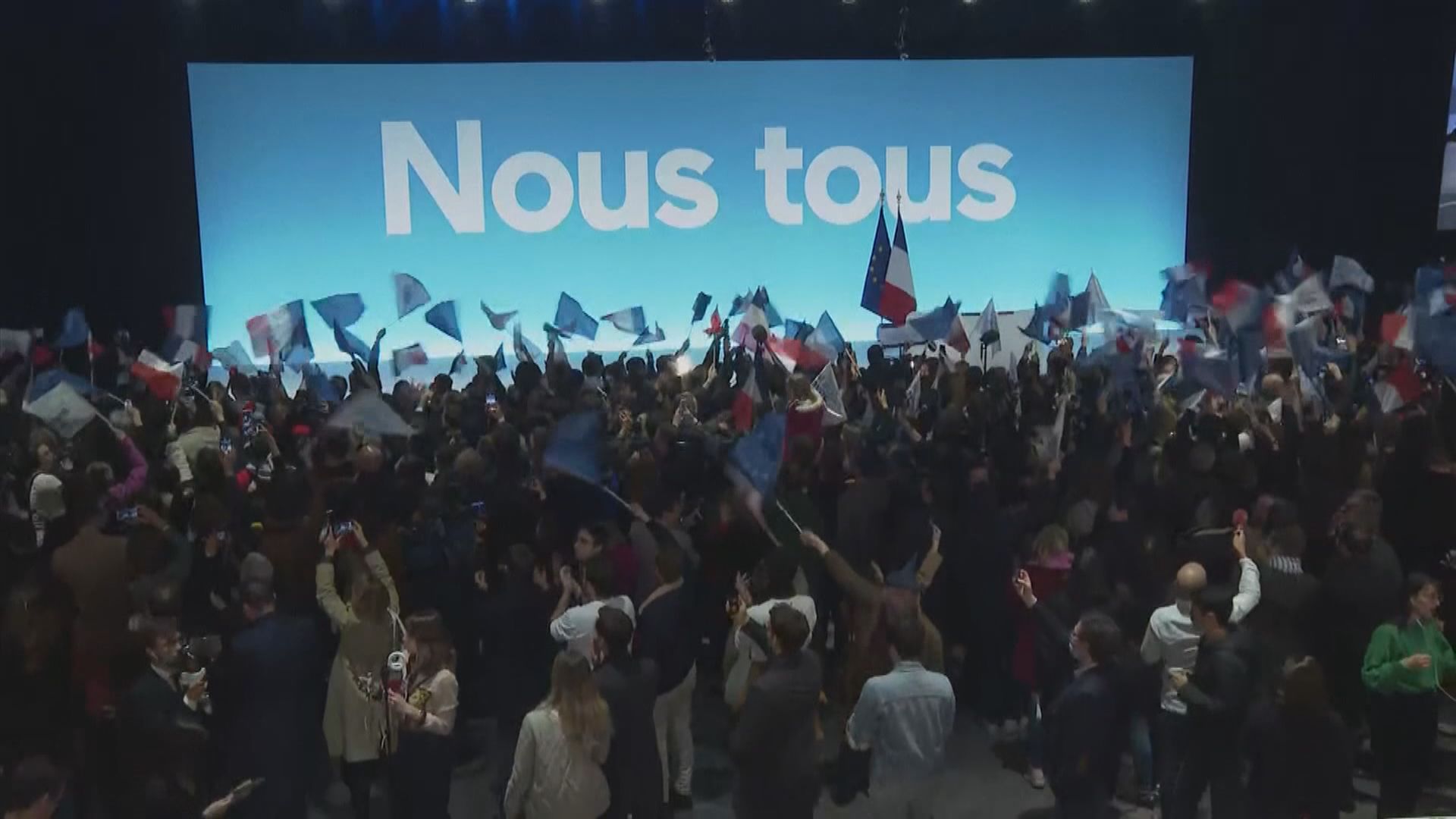 法國總統選舉　馬克龍及瑪麗勒龐將再度對決