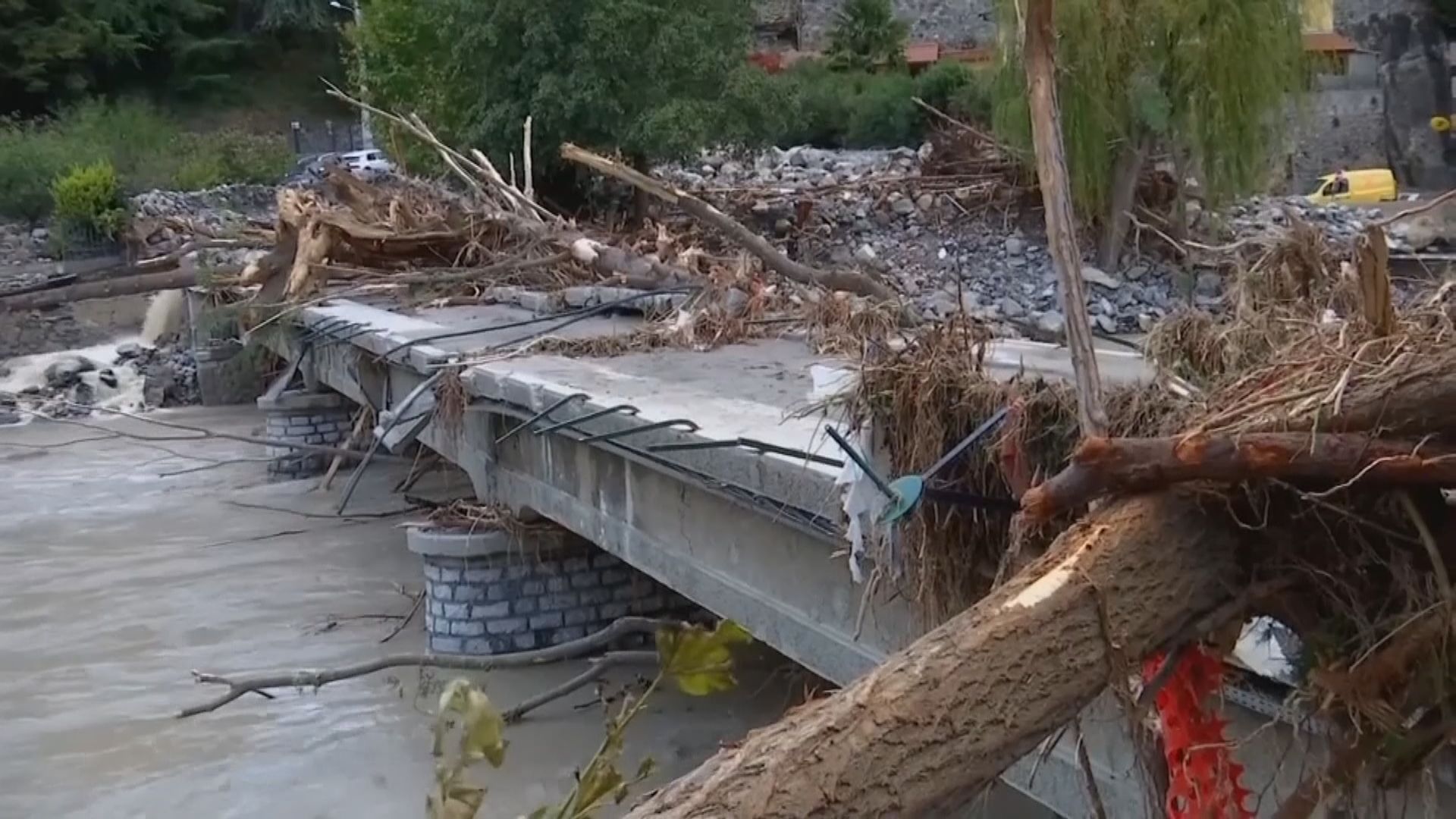 法意邊境山區水災　至少4死8失蹤