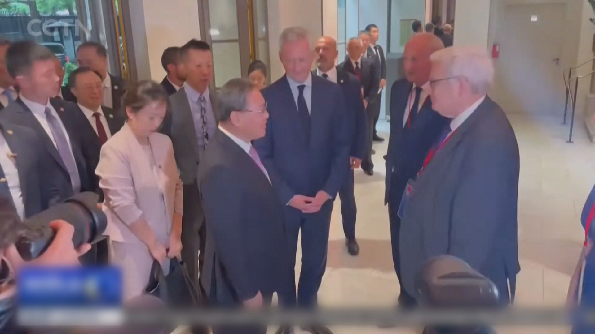 李強轉抵法國訪問 讚賞法國政府反對「脫鉤斷鏈」