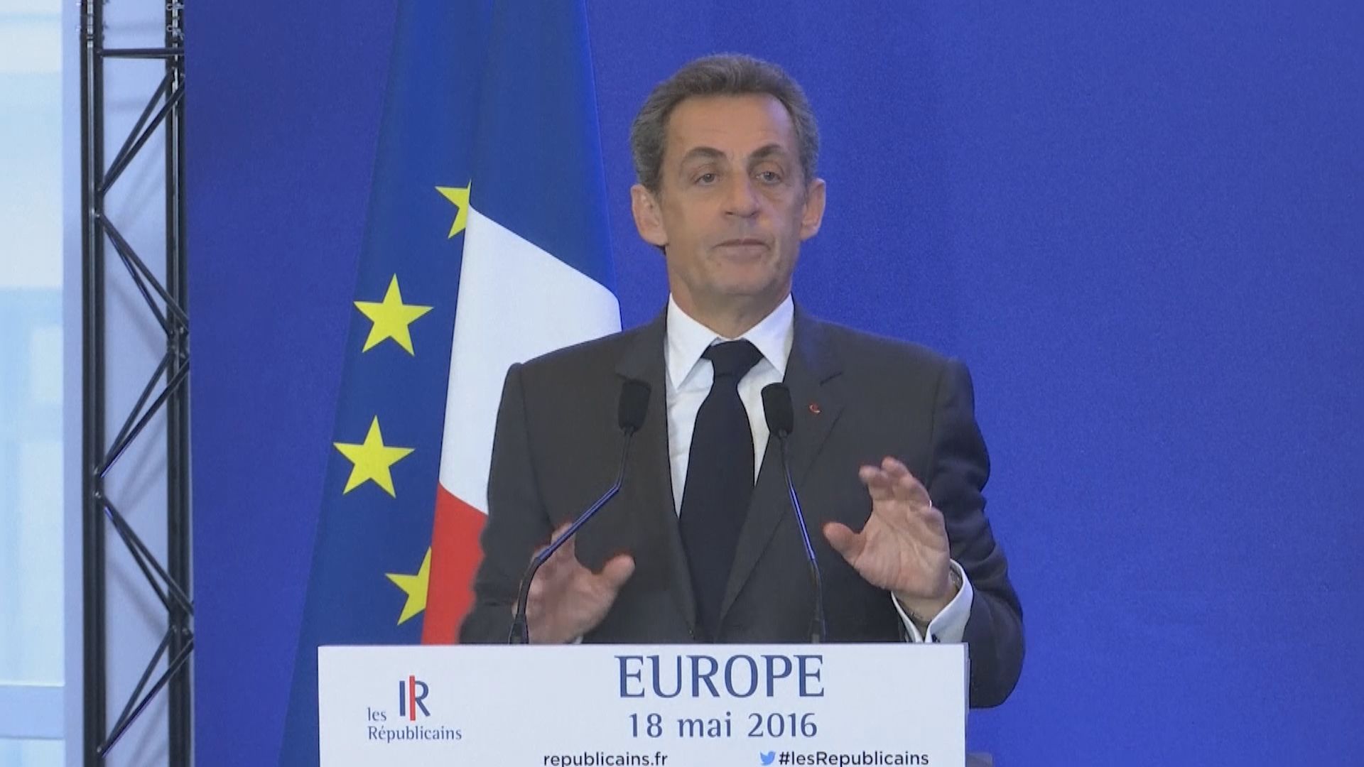 法國前總統薩爾科齊貪污等罪罪成　判囚三年緩刑兩年