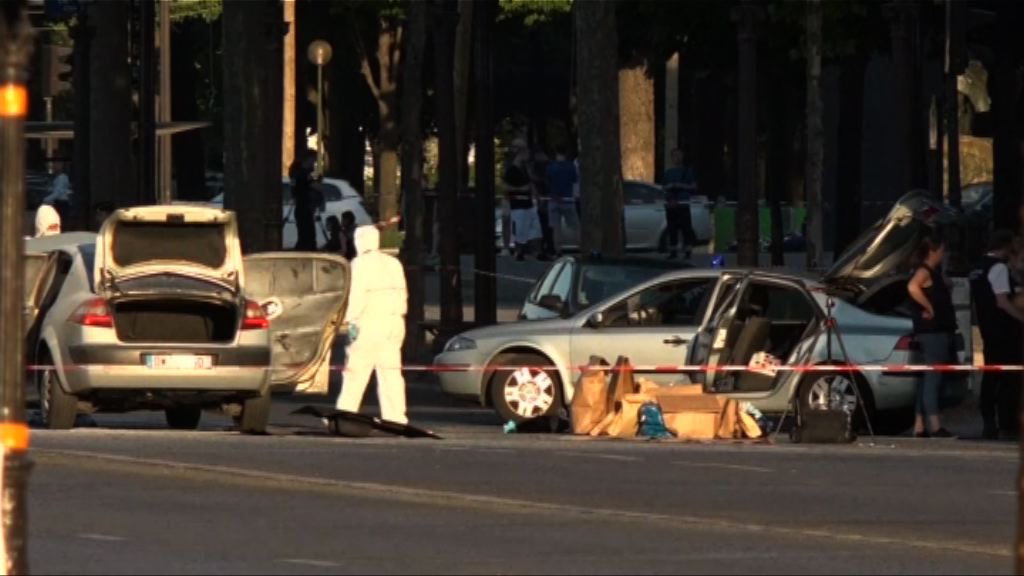 法國警方拘四人調查撞憲兵車案