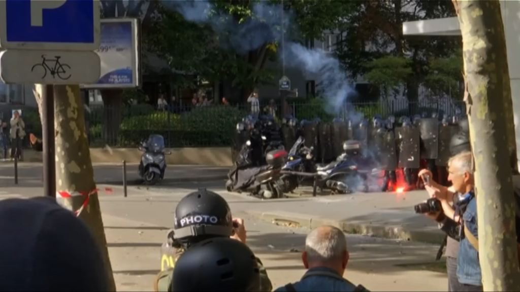 法國抗議改革勞動法　示威演變衝突