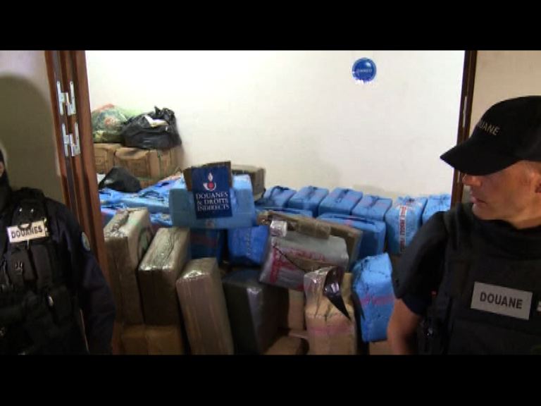 法國警方搜出逾七噸大麻創紀錄