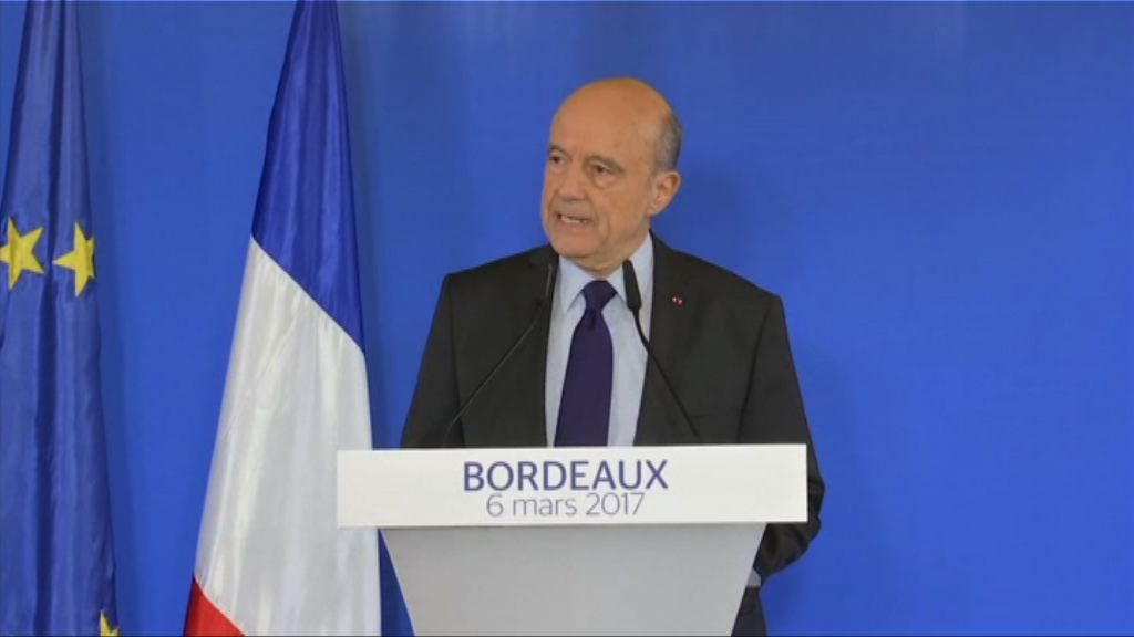 朱佩：不會接替菲永參選法國總統