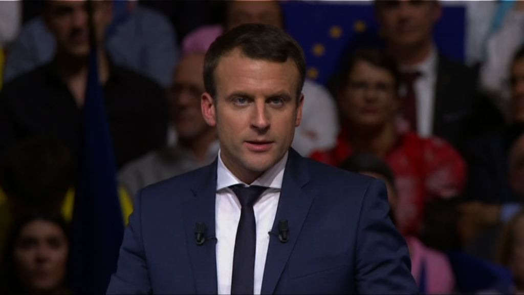 民調：馬克龍將入主愛麗舍宮