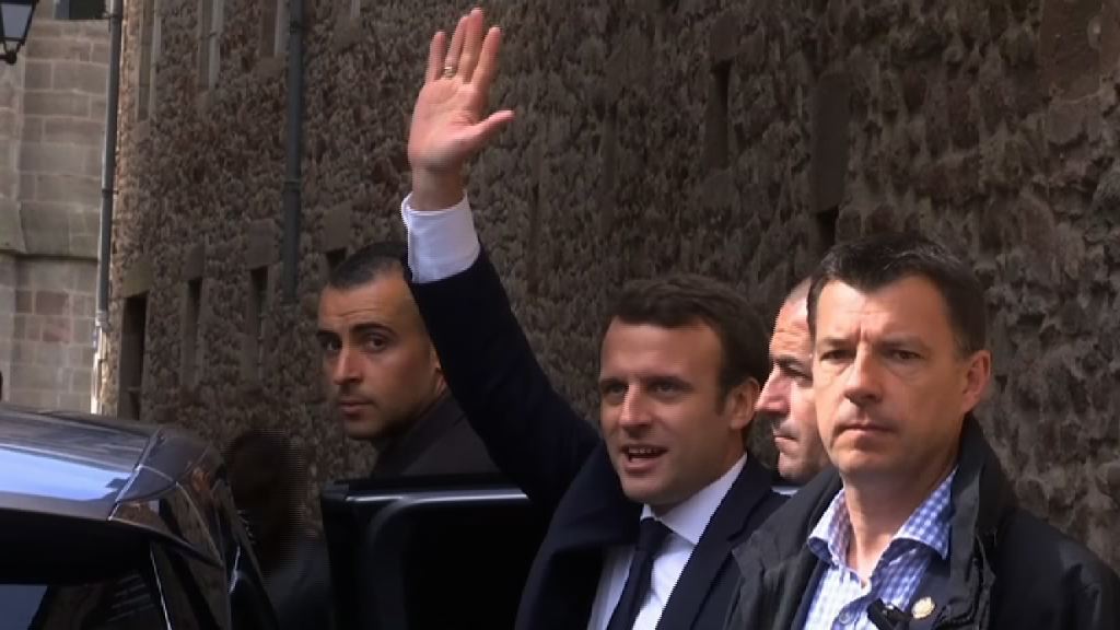 法國總統選舉　民調指馬克龍可獲逾六成選票