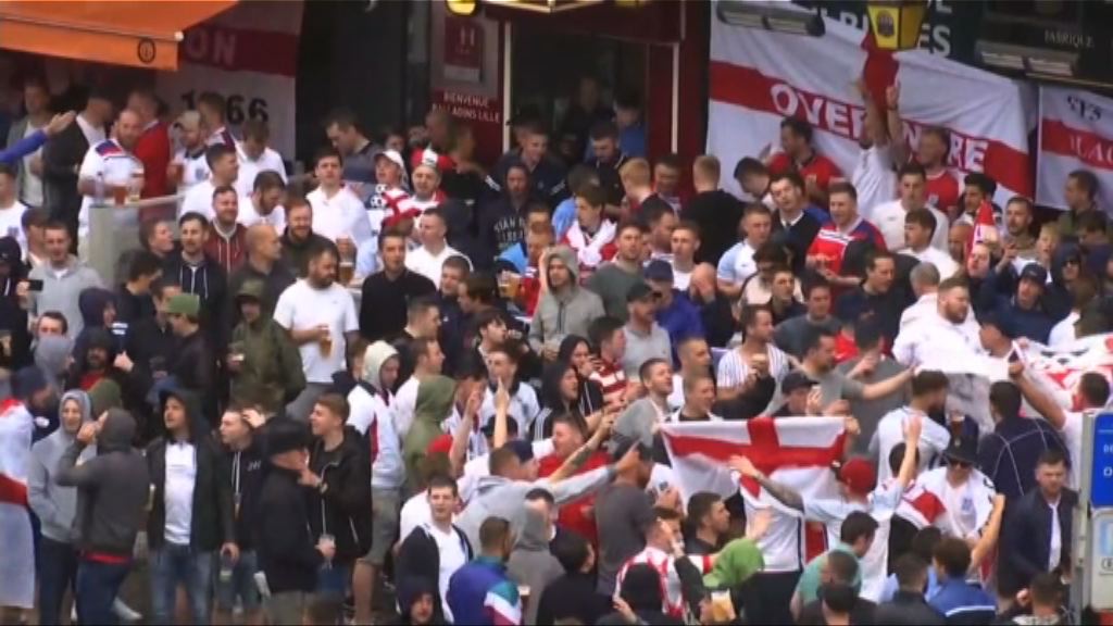 歐洲足協：英格蘭球迷未構成即時威脅