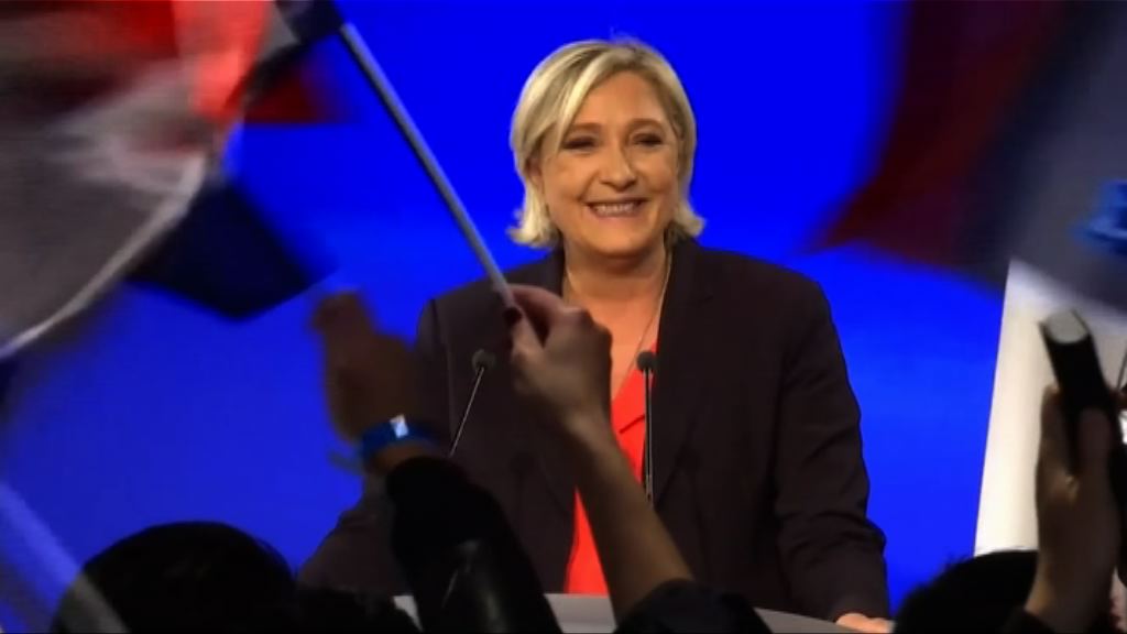 瑪麗勒龐得票率較老父多一倍　冀改革擴票源