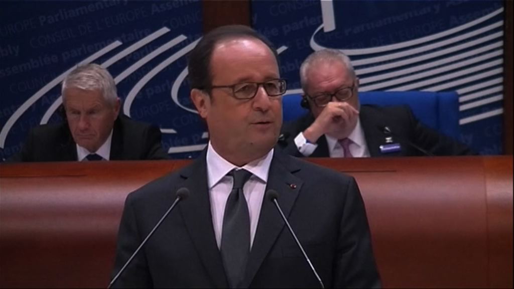 奧朗德願與普京談敘利亞問題