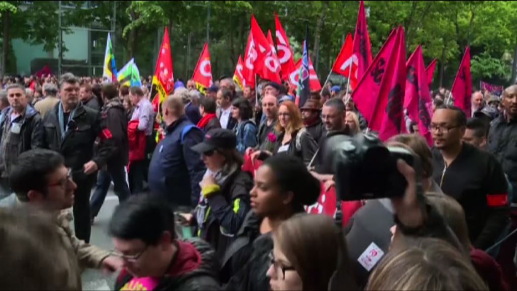 法國反勞工法改革示威持續