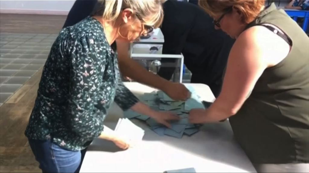 法國大選第二輪投票結束