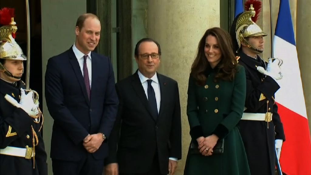 威廉強調英國脫歐不影響英法關係