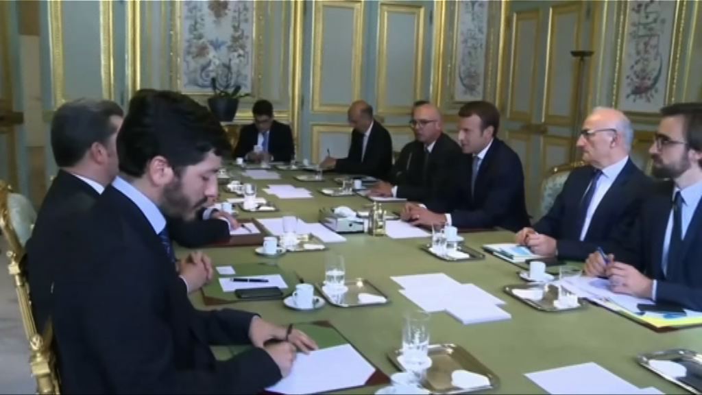 馬克龍晤委內瑞拉國會領袖