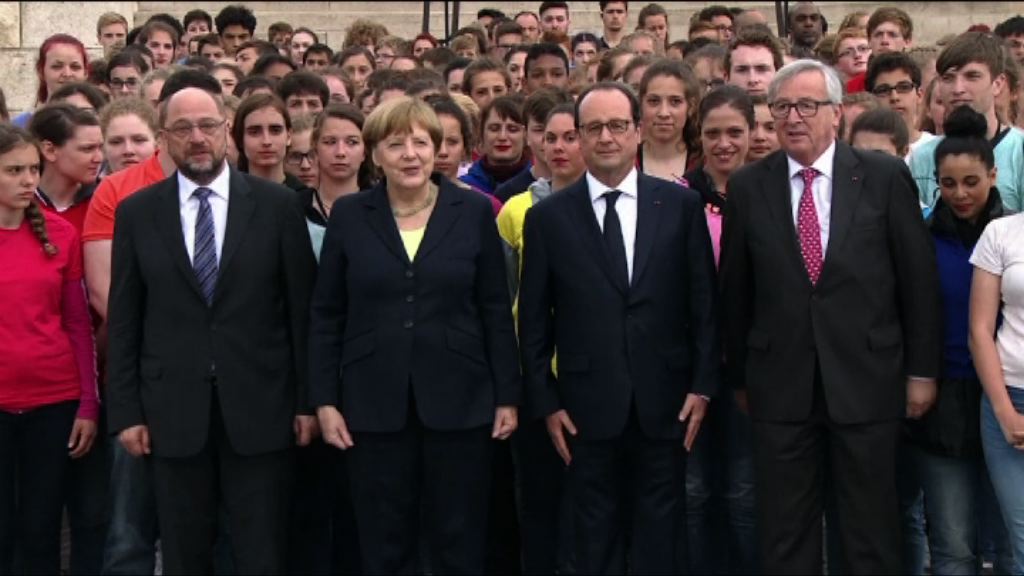 德法領袖紀念凡爾登戰役百周年　望共度難關