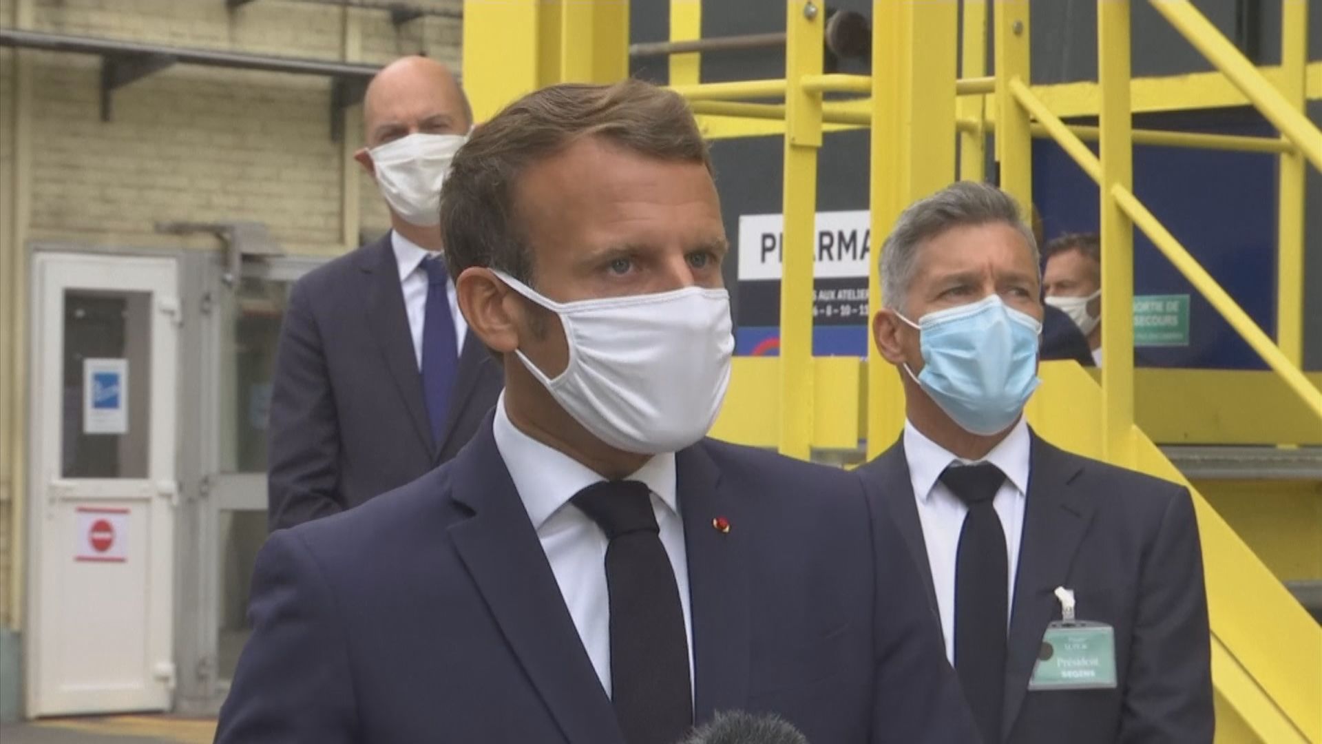 馬克龍稱不排除華為　但傾向歐洲供應商